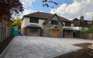 Large Driveway Project Rickmansworth Kent 03